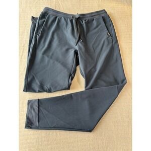 UNRL Apex Pants Mens Large Dark Blue Slate Tapered Athletic Golf Joggers L
